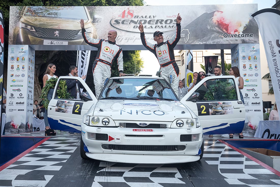 Nicomedes Pérez recupera el trono del Rally Senderos de La Palma – Trofeo CICAR